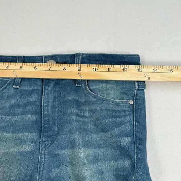 Abercrombie Fitch Signature Collection Skinny Jean Womens Sz 25 Mid Rise M Wash - Picture 9 of 16